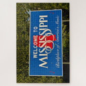 Puzzle Affiche de bienvenue du Mississippi (Vertical)