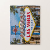 Puzzle Affiche de bienvenue Las Vegas (Vertical)