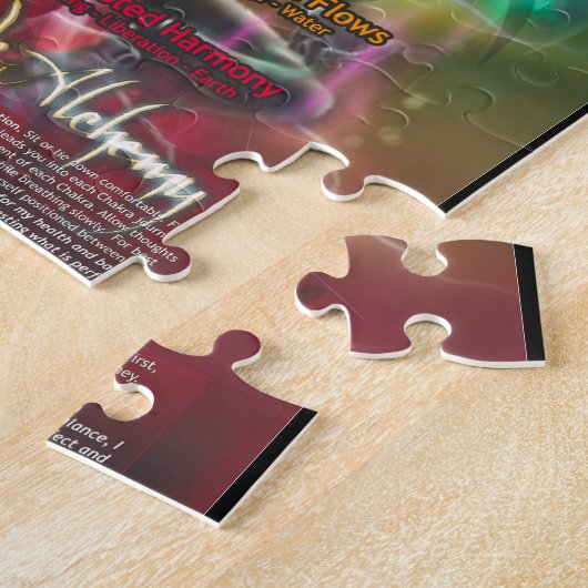 Puzzle Affiche de Chakra (Côté)