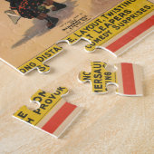 Puzzle Affiche De Cirque D'acrobates Qui Sautillent Sur L (Côté)