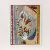 Puzzle Affiche De Cirque Des Sept Gaynells Vélos D'Équita (Vertical)