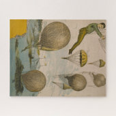 Puzzle Affiche De Cirque D'Un Ballon Aérien (Horizontal)