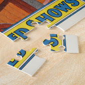 Puzzle Affiche De Cirque Montrant Des Animaux Sauvages Da (Côté)