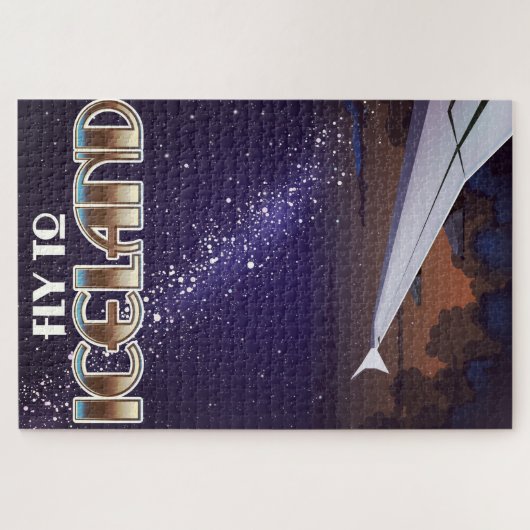 Puzzle affiche de combat d'Islande (Horizontal)