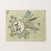 Puzzle Affiche de griffonnage de New York (Horizontal)