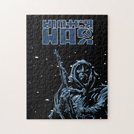 Puzzle Affiche de la guerre d'hiver (Vertical)