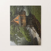 Puzzle Affiche de la maison d'arbres ronde (Vertical)