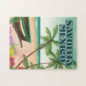 Puzzle Affiche de la plage de Sayulita au Mexique (Horizontal)