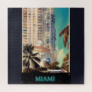 Puzzle Affiche de Miami