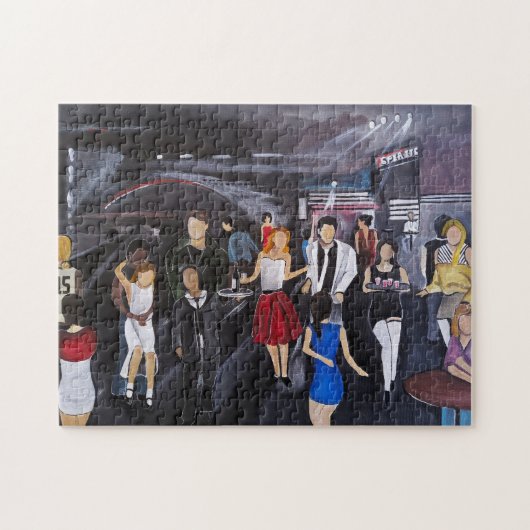 Puzzle Affiche de peinture sans contrôle d'Alfred Fox (Horizontal)