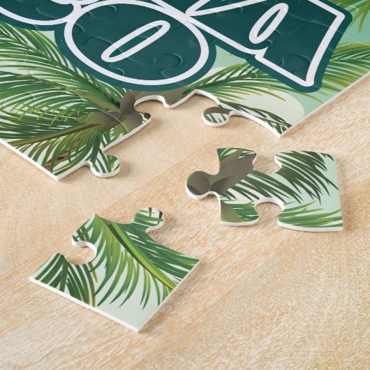 Puzzle Affiche de plage de Sayulita Mexico (Côté)
