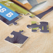 Puzzle Affiche de science-fiction Ross 128 B (Côté)