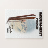 Puzzle Affiche de ski Baqueira-Beret Espagne. (Horizontal)