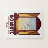 Puzzle Affiche de ski de Big White Colombie-Britannique C (Horizontal)