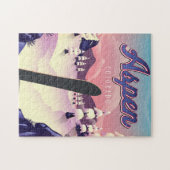 Puzzle Affiche de snowboard Aspen Colorado (Horizontal)