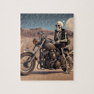 Puzzle affiche de squelette