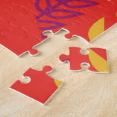 Puzzle Affiche de touriste de Mars (Côté)