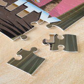 Puzzle Affiche de vacances à Mexico City, Mexique (Côté)