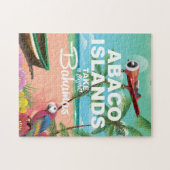 Puzzle Affiche de vacances aux îles Abaco (Horizontal)