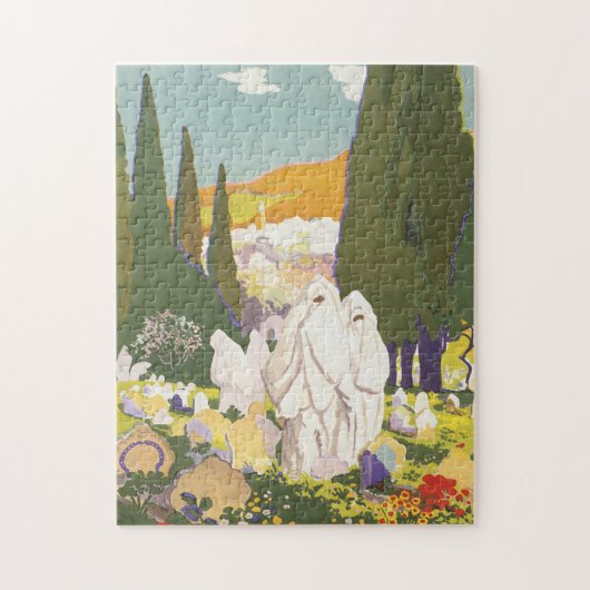 Puzzle Affiche de Vintage voyage de Tlemcen (Vertical)