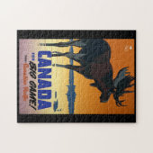 Puzzle Affiche de Vintage voyage du Canada (Horizontal)