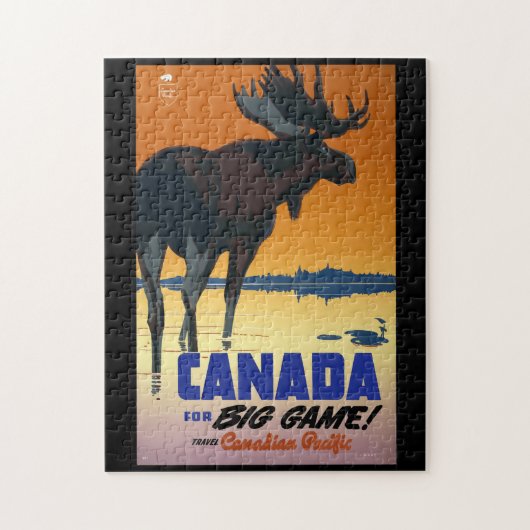 Puzzle Affiche de Vintage voyage du Canada (Vertical)