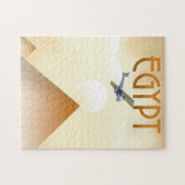 Puzzle Affiche de vol de style vintage Egypte (Horizontal)