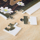 Puzzle Affiche de vol Höfn Islande (Côté)