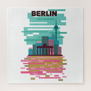 Puzzle Affiche de voyage à Berlin