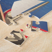 Puzzle Affiche de voyage à Corfou (Côté)