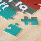 Puzzle Affiche de voyage à Delft Hollande (Côté)