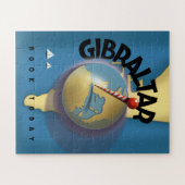 Puzzle Affiche de voyage à Gibraltar (Horizontal)