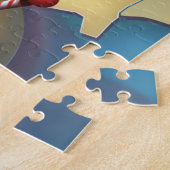 Puzzle Affiche de voyage à Monaco  (Côté)