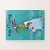 Puzzle Affiche de voyage Buenos Aires, Argentine (Horizontal)