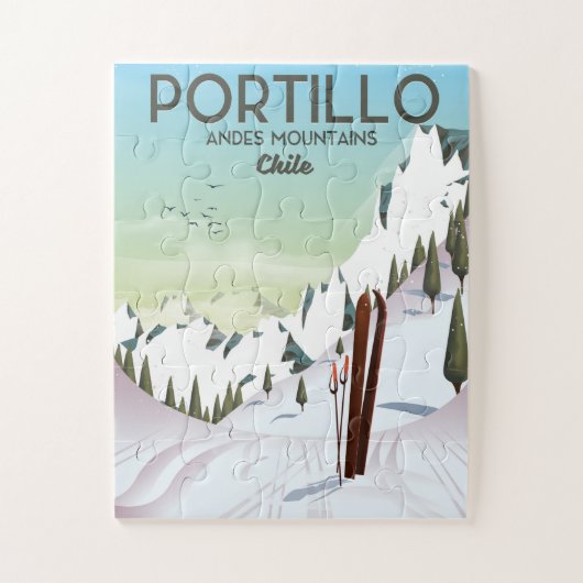 Puzzle Affiche de voyage Buenos Aires, Argentine (Vertical)