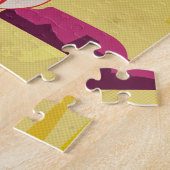 Puzzle Affiche de voyage d'Austin Texas vintage (Côté)