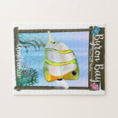 Puzzle Affiche de voyage de Byron Bay Australie. (Horizontal)