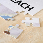 Puzzle Affiche de voyage de la plage d'Old Hunstanton (Côté)