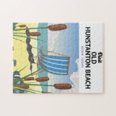 Puzzle Affiche de voyage de la plage d'Old Hunstanton (Horizontal)