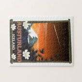 Puzzle Affiche de voyage de l'île d'Austurland (Horizontal)