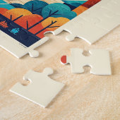 Puzzle Affiche de voyage de Liverpool (Côté)