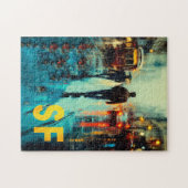 Puzzle Affiche de voyage de San Francisco (Horizontal)