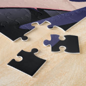 Puzzle Affiche de voyage de ski Mt.Bachelor Oregon (Côté)