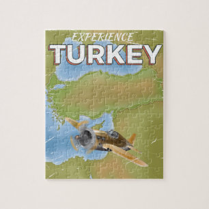 Puzzle Affiche de voyage de Turquie