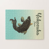 Puzzle Affiche de voyage de Yokosuka Japon (Horizontal)