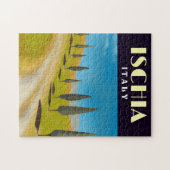 Puzzle Affiche de voyage d'Ischia Italie (Horizontal)