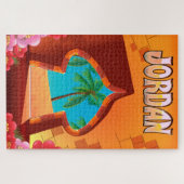 Puzzle Affiche de voyage du Palais Jordanie (Horizontal)