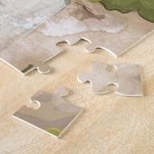 Puzzle affiche de voyage du parc national Hot Springs (Côté)