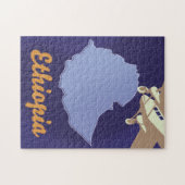 Puzzle Affiche de voyage Éthiopie (Horizontal)