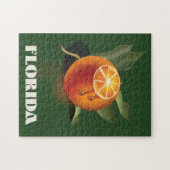 Puzzle Affiche de voyage Florida Orange (Horizontal)